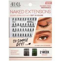 Sada trsových rias Ardell Naked Extensions